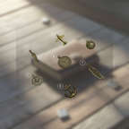 تعليقه معدنية